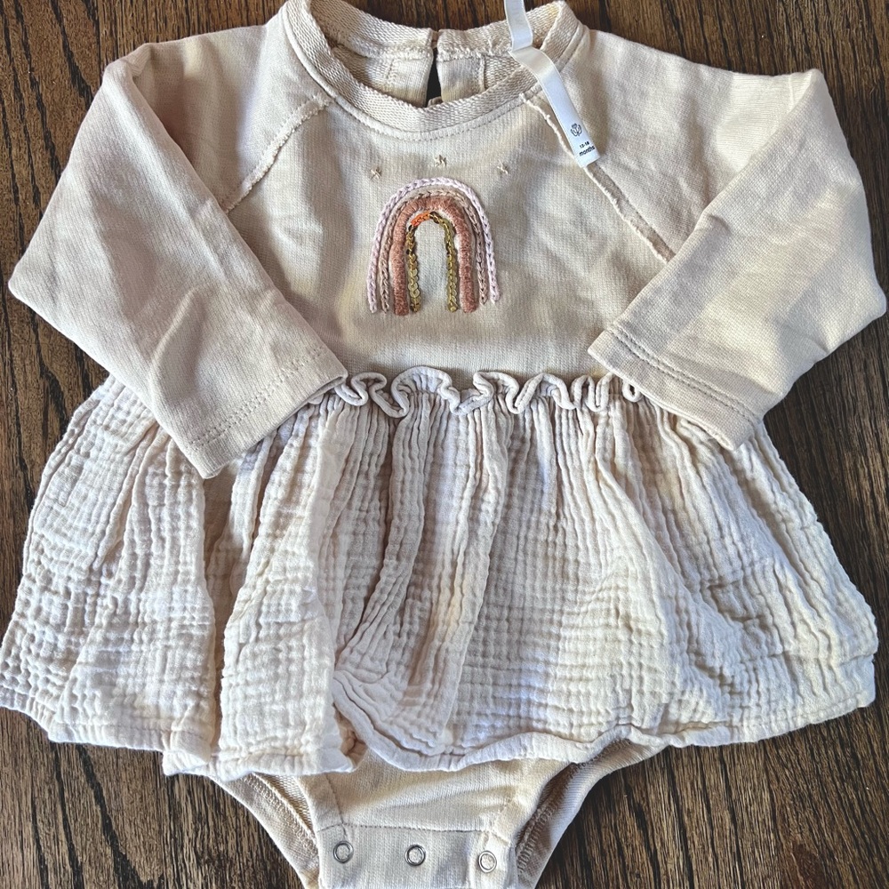 Wild Wawa Rainbow Romper 12-18 months
